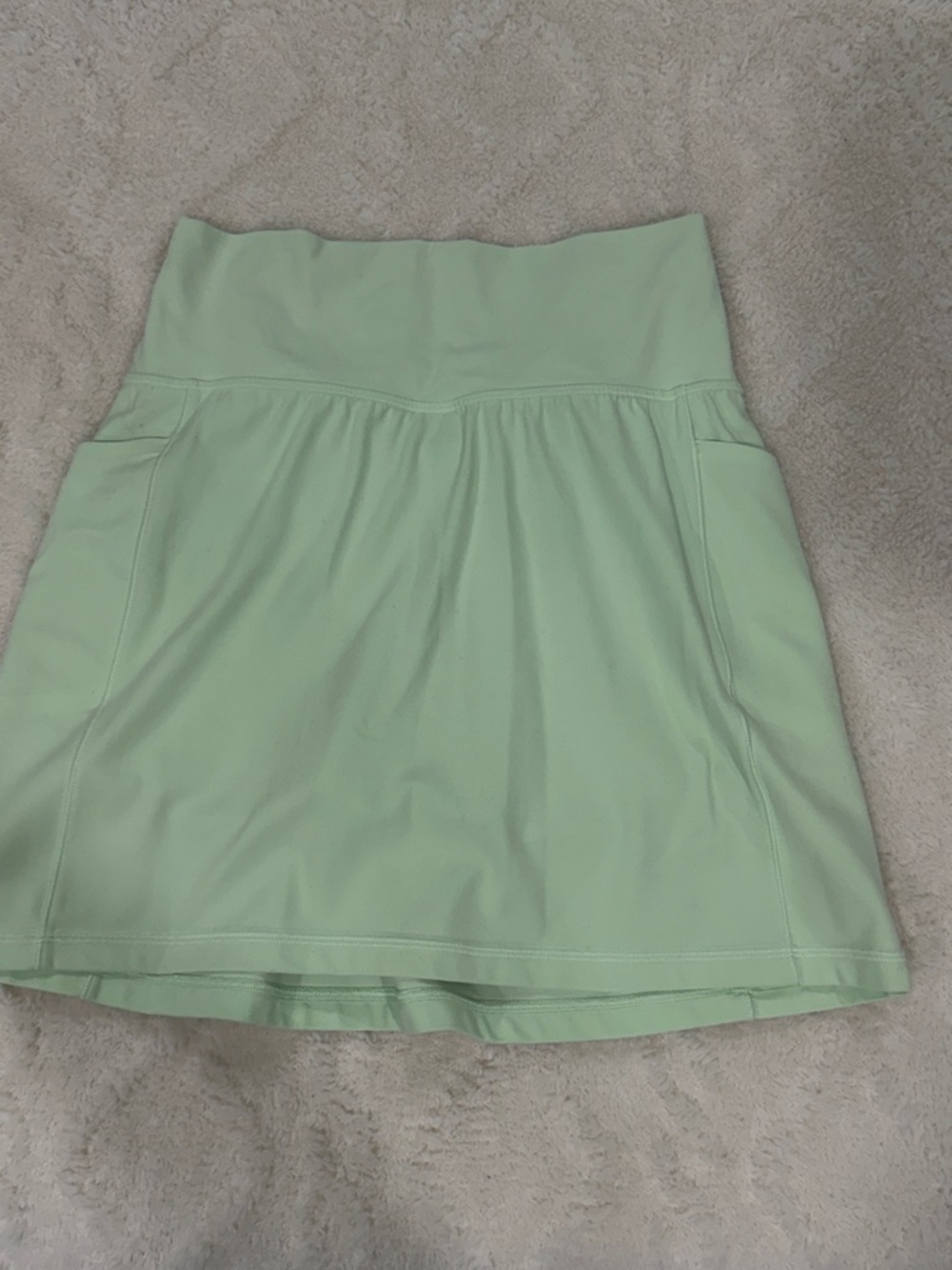 Athleta Salutation Stash Pocket 16.5” Skort- Mint Green
